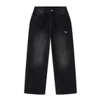 Outro Moto Black Washed Jeans