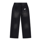 Outro Moto Black Washed Jeans