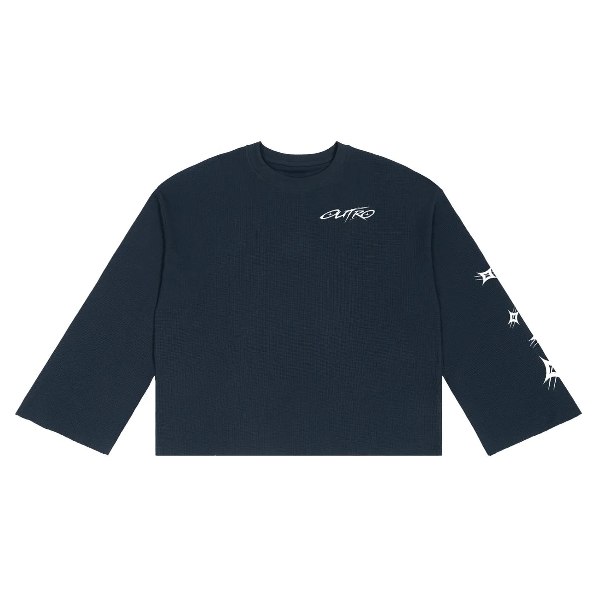 Outro Moto Waffle Knit Long Sleeve